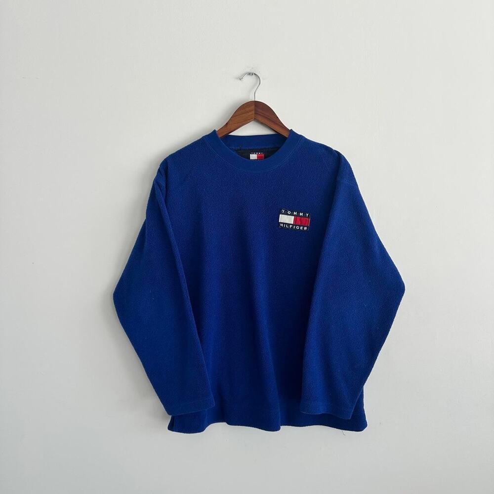 Vintage y2k Tommy Hilfiger Crewneck Sweatshirt Size L